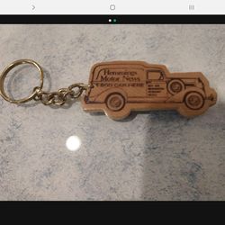 Hemmings Motor News vintage keychain