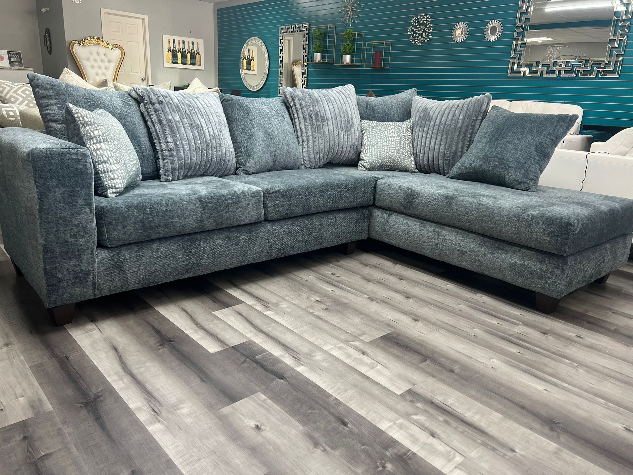 GREY SECTIONAL