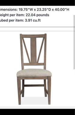 Dining chairs