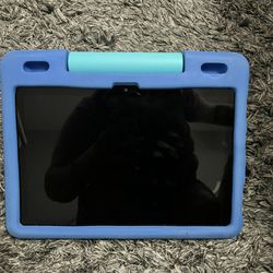 Blue Amazon Fire Tablet 