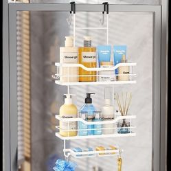 Over Door Shower Caddy Shelve Rack Assembled 