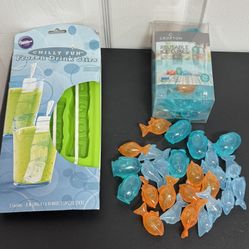 Over 50 Reusable Ice Cubes and some Drink Stirs Just $5 For All