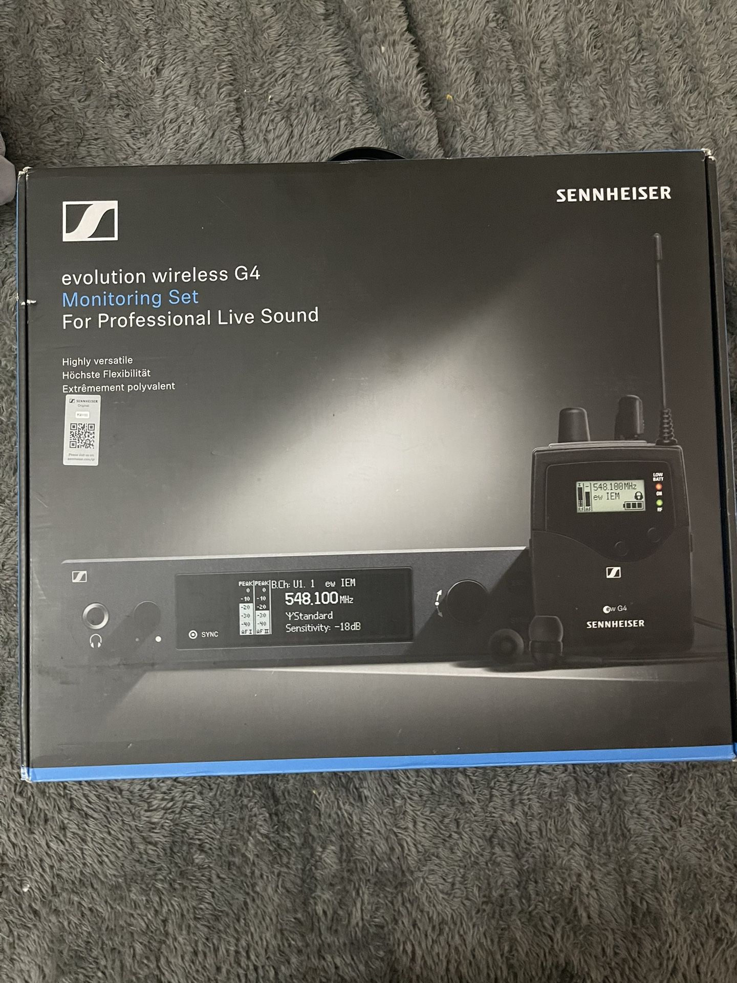 Sennheiser Monitoring Set And Shure In Ears
