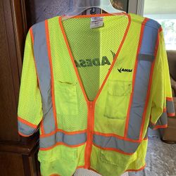 Adesa Brand High Visibility Shirt/jacket Size XL