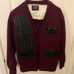 Vintage hunting letterman cardigan