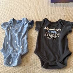Two Baby Onesies 