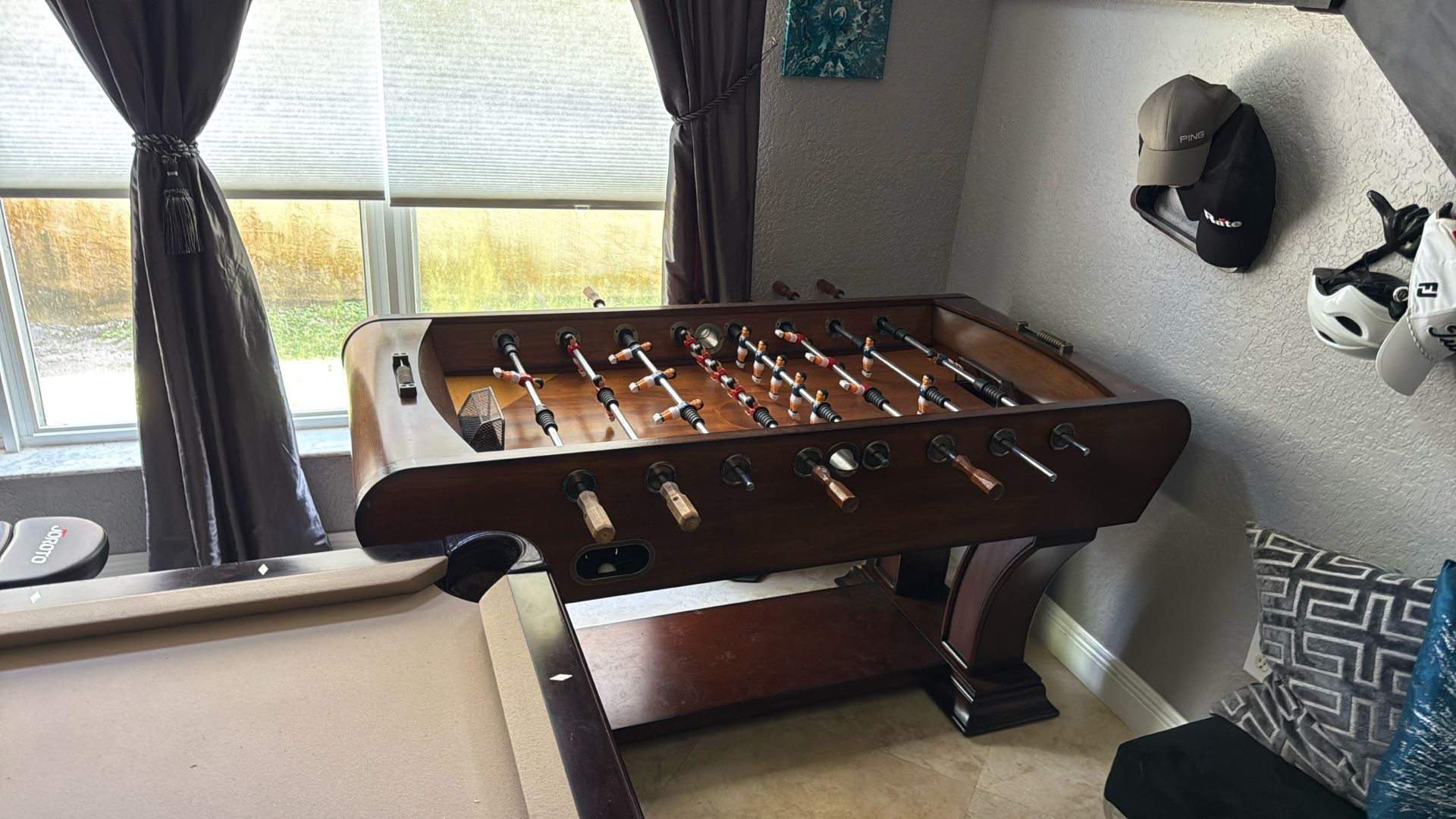 Free Foosball Table.