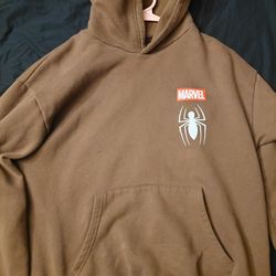 CVLA Marvel SpiderMan Brown Hoodie