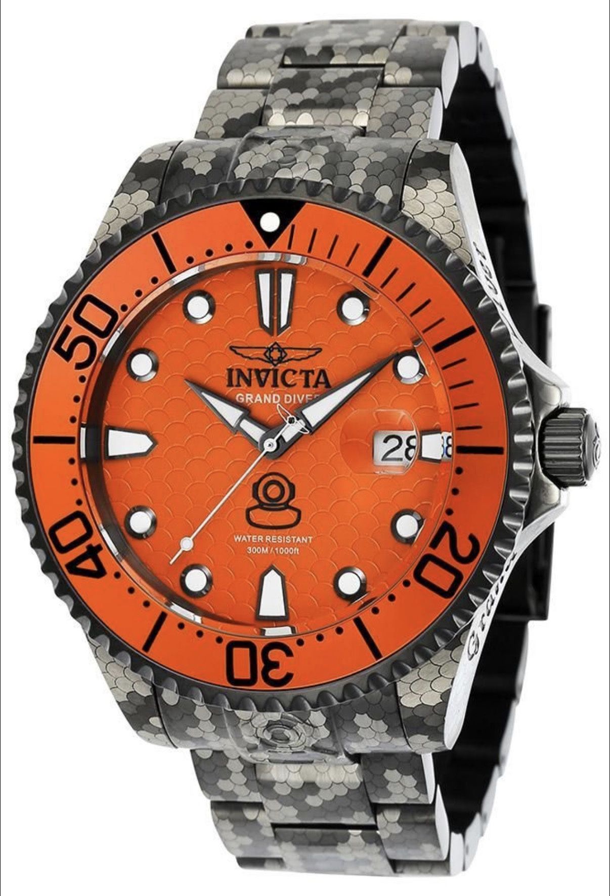 24423 - Invicta Grand Diver Automatic Men's Watch - 47mm, Black