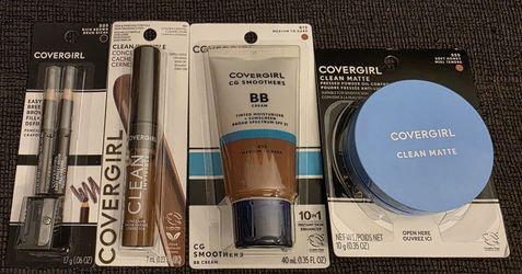 Covergirl Medium to Dark 4-ct Cosmetic Bundle