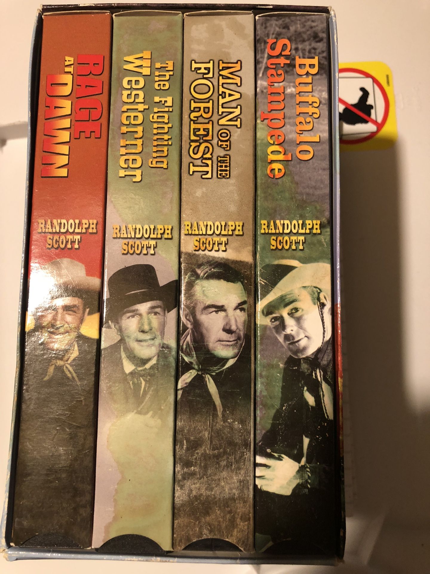 4 DV Movies of Randolph Scott