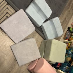 Kids Climbing Blocks 