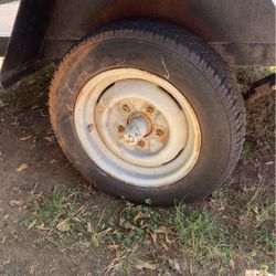 Rebuilt 5x10 Foot All Steel Trailer 