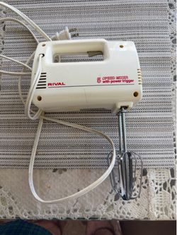 Rival 5 Speed Hand Mixer
