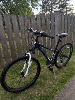 Trek Mountain Bike Black and Blue