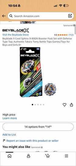Beyblade x cowl sphinx