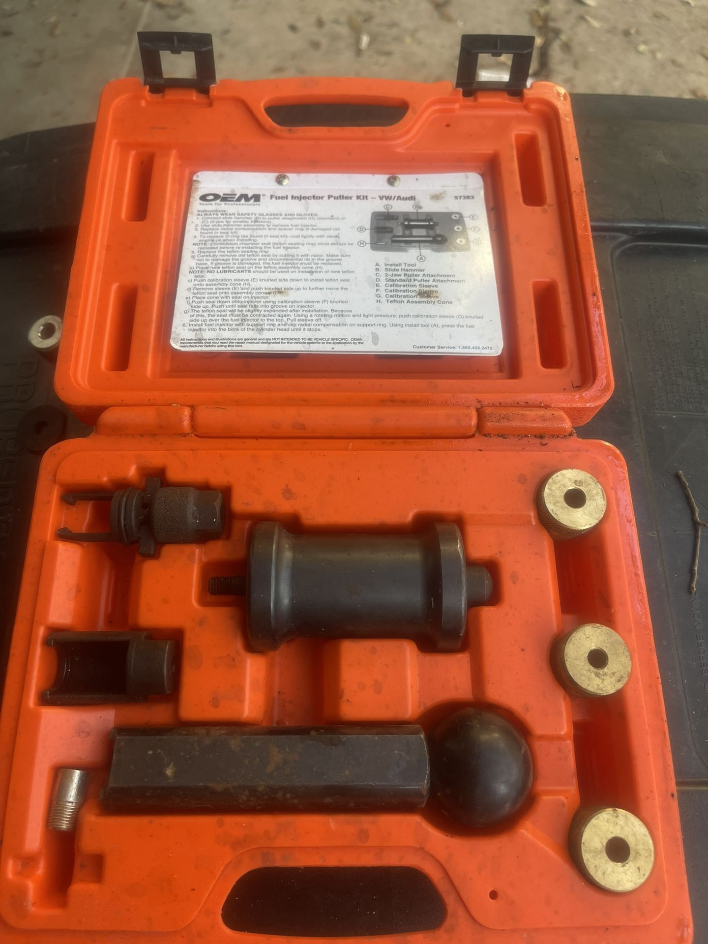 Fuel Injector Puller Kit - VW/Audi