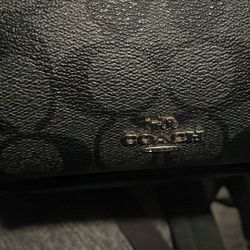 Coach Mini Black Backpack 