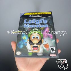 Nintendo Gamecube Luigi’s Mansion (Players Choice) 