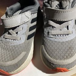 Gray Adidas Shoes Size:6Kids