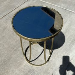 Mini Mirror Side Table 
