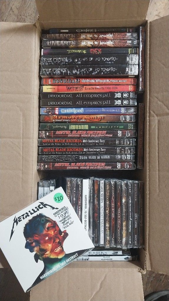BOX 9 !!! METAL MUSIC SALE !!!