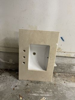 Marble Vanity top with sink 