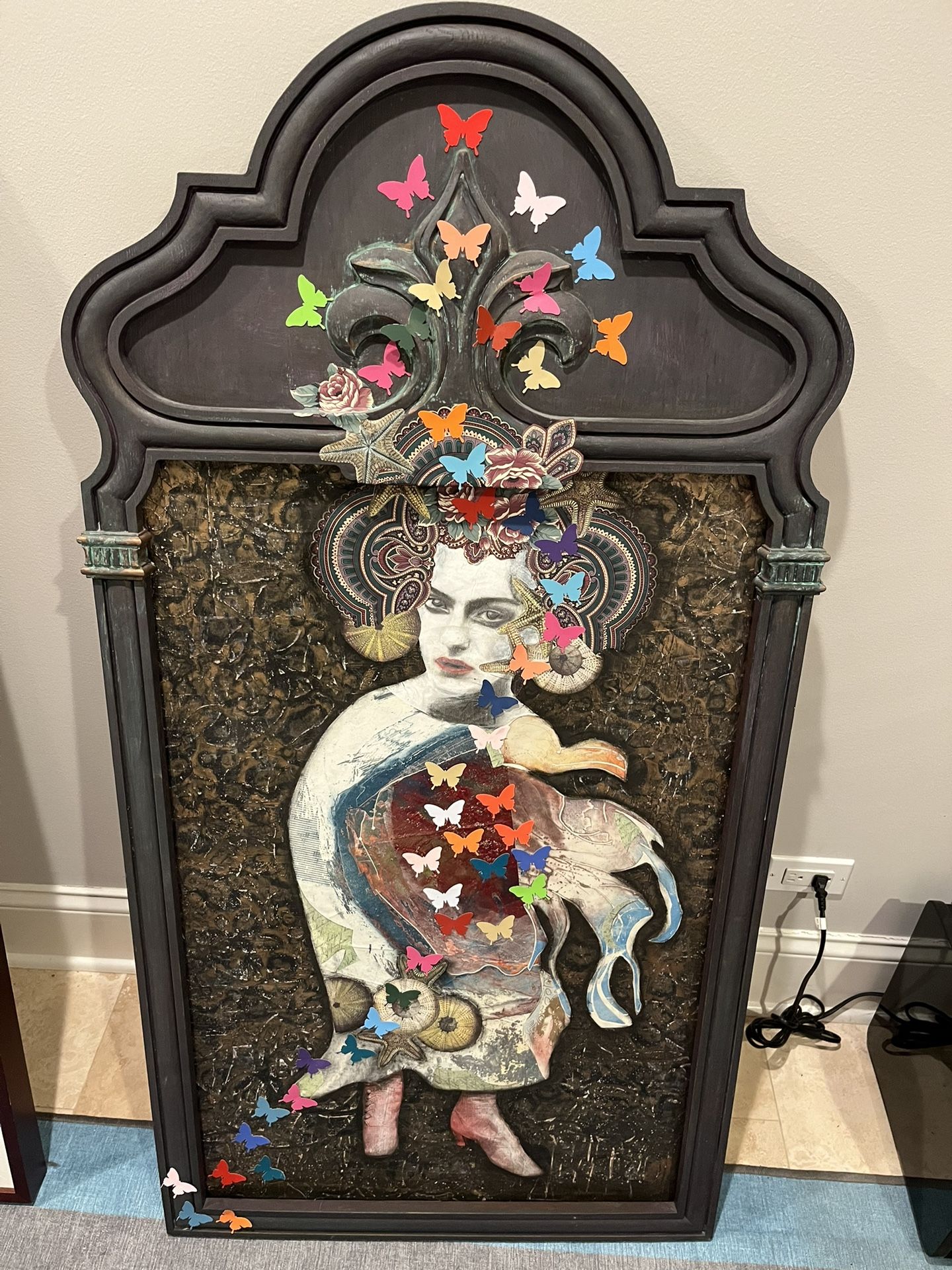 Funky Cool Dimensional Art 4.5x 2.5