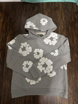 Grey Medium Denim Tears Hoodie