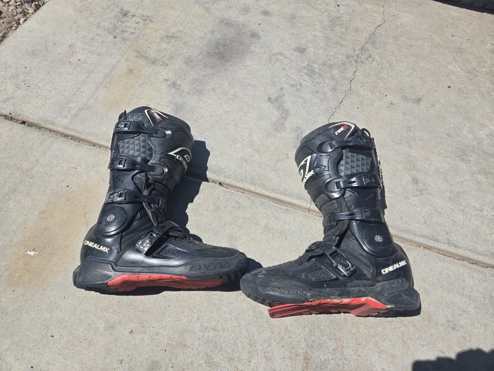 Oneal Rdx Boots Size 13 USED