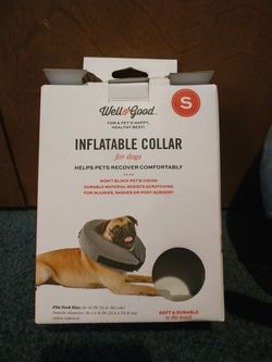 Inflatable Pet Collar Cone Surgery Recovery