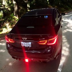 Infiniti q50 Rear Spoiler Bundle kit ( Diffuser & Trunk/ Roof Spoiler ) 