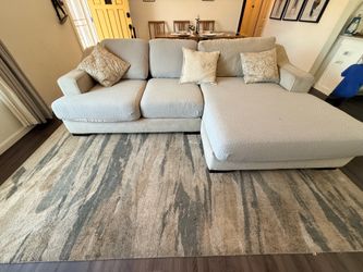2 piece sectional sofa  (good condition)