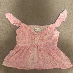 Holster Pink babydoll top