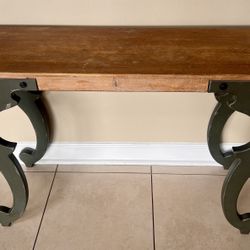 Farmhouse Rustic Sofa, Entry, Console Table