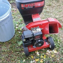 Chipped Shredded 5Hp, Leaf Mulcher.