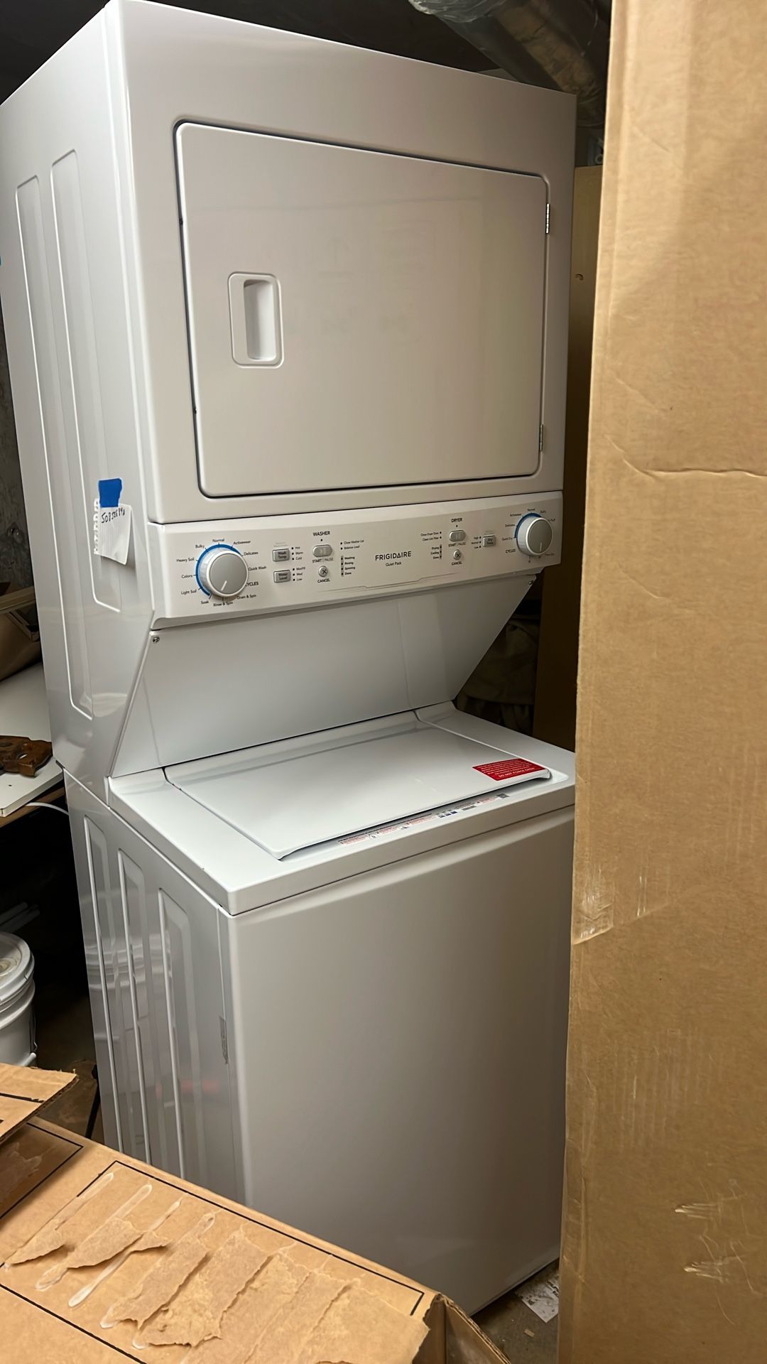 Stackable Gas Washer/dryer