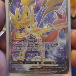 Zacian V Full Art. Pokemon