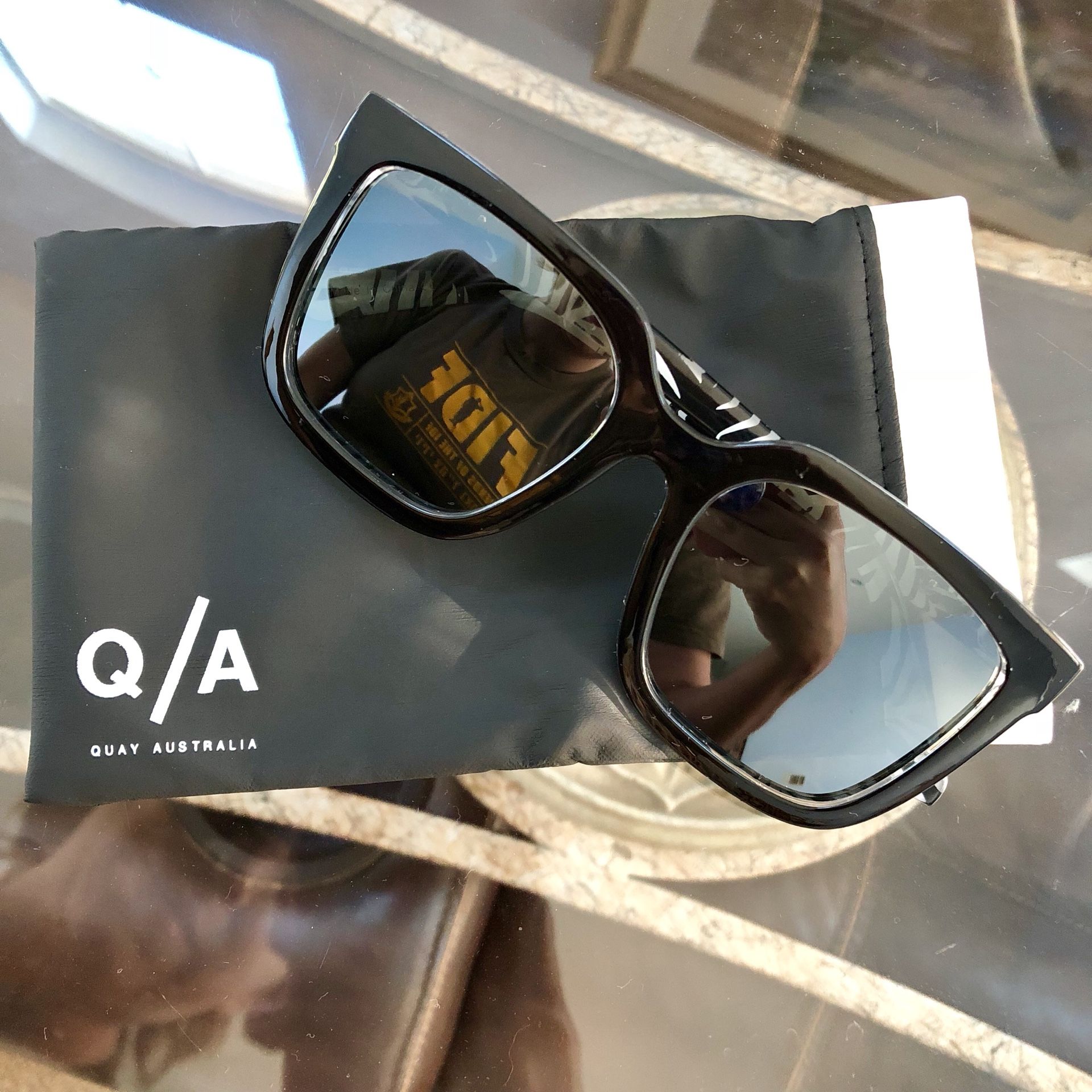 Quay Australia Genesis 55mm Retro Sunglasses