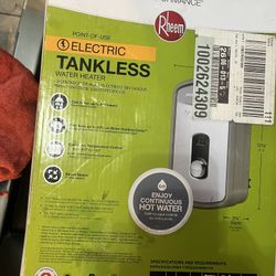 ELECTRIC TANKLESS