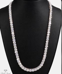 ✨ Moissanite Tennis Bracelets & Chains - Solid 925 Silver ✨
