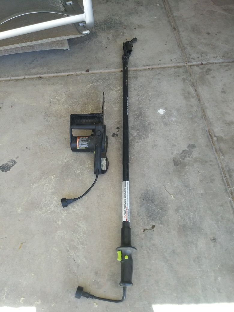 Poulan Pro (10") 1.5HP Electric Pruner and Pole Saw for Sale in North