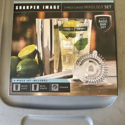 Sharper Image Classic Mixology 3-Piece Set