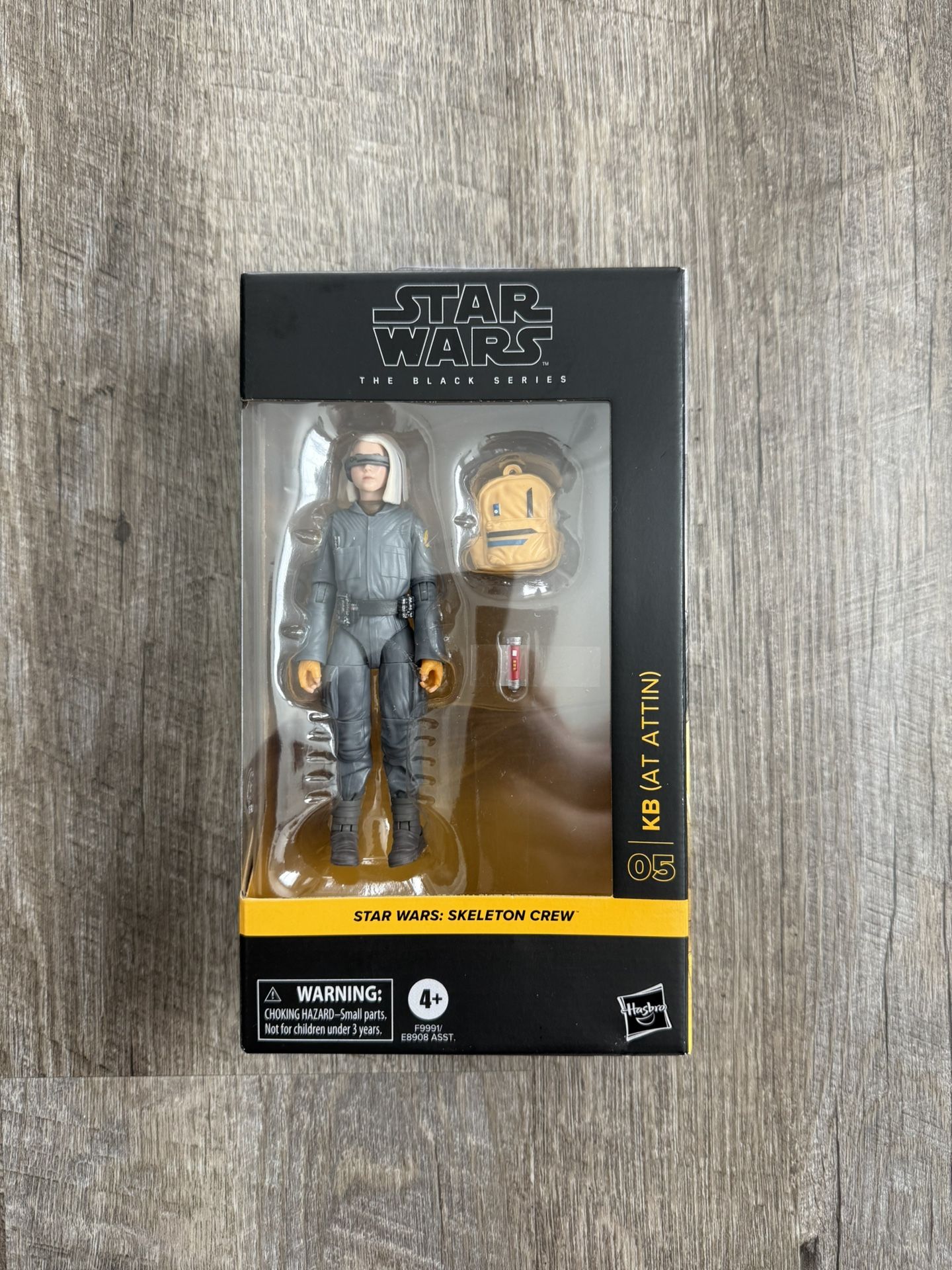 In Hand, Brand New, Never Opened Star Wars The Black Series The Skeleton Crew KB (At Attin) Action Figure