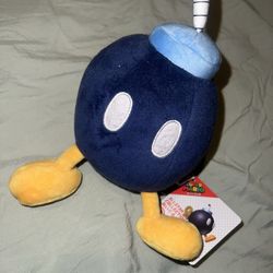 Super Mario Bomb Omb Plush