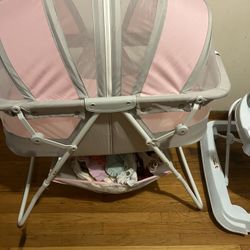 Pink Bassinet 
