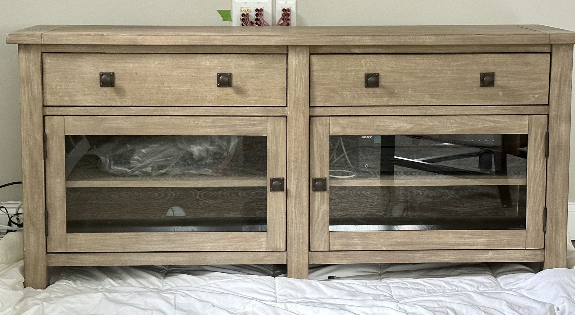 Pottery Barn Benchwright Media Console