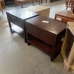 (In store) Dark Brown Nightstand nightstands