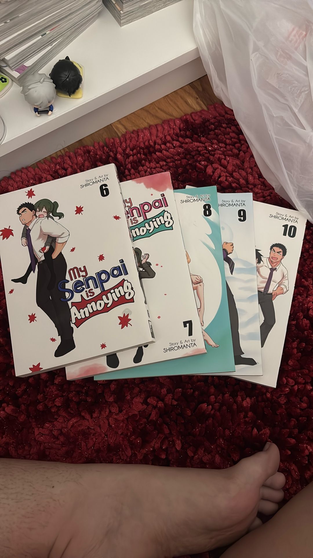 My Senpai Is Annoying Manga Volumes 6-10 NEW