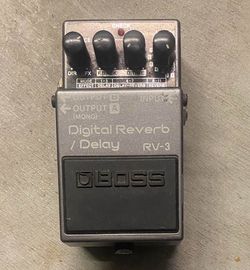 Boss RV-3 Digital Reverb/Delay Guitar Effects Pedal